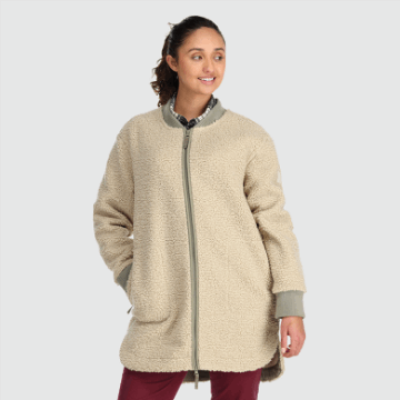 Ulkoilututkimus Naisten Juneau Sherpa Fleece Takki Sumu