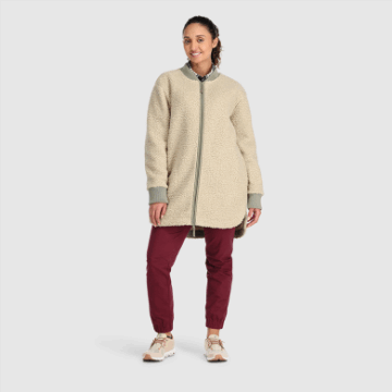 Ulkoilututkimus Naisten Juneau Sherpa Fleece Takki Sumu