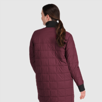 Ulkoilututkimus Naisten Varjo Kääntyvä Parka Musta/kalamata