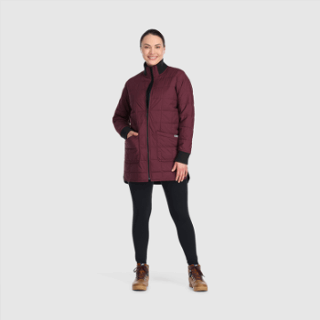 Ulkoilututkimus Naisten Varjo Kääntyvä Parka Musta/kalamata