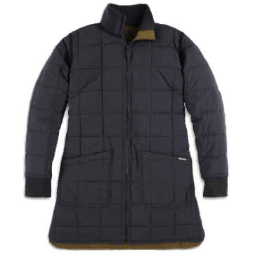 Ulkoilututkimus Naisten Varjo Käännettävä Parka Loden/musta