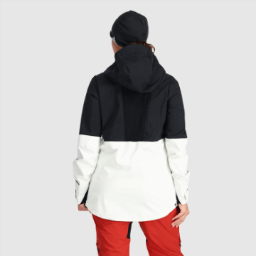 Ulkoilututkimus Naisten Puolipallot Ii Gore-tex® -takki Musta/lumi