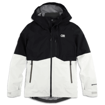 Ulkoilututkimus Naisten Puolipallot Ii Gore-tex® -takki Musta/lumi