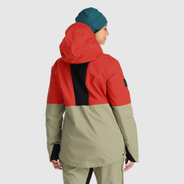 Ulkoilututkimus Naisten Pallonpuoliskot Ii Gore-tex®-takki Karpalo/piikivi