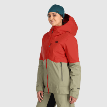 Ulkoilututkimus Naisten Pallonpuoliskot Ii Gore-tex®-takki Karpalo/piikivi