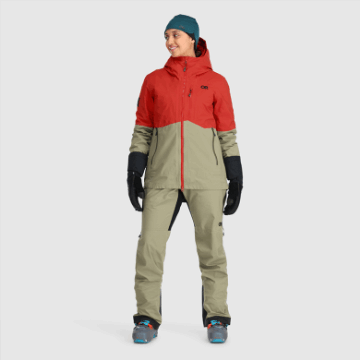 Ulkoilututkimus Naisten Pallonpuoliskot Ii Gore-tex®-takki Karpalo/piikivi