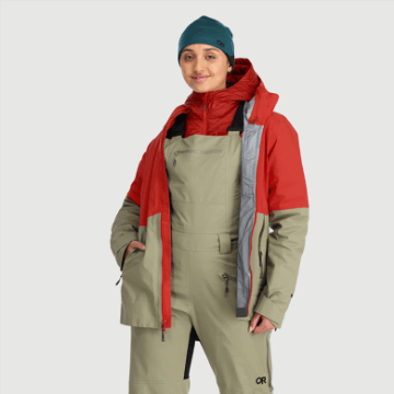 Ulkoilututkimus Naisten Pallonpuoliskot Ii Gore-tex®-takki Karpalo/piikivi