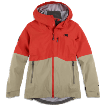 Ulkoilututkimus Naisten Pallonpuoliskot Ii Gore-tex®-takki Karpalo/piikivi