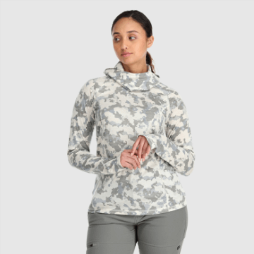Ulkoilututkimus Naisten Alppien Alkuun Merino 150 Huppari Lumi Camo