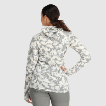 Ulkoilututkimus Naisten Alppien Alkuun Merino 150 Huppari Lumi Camo