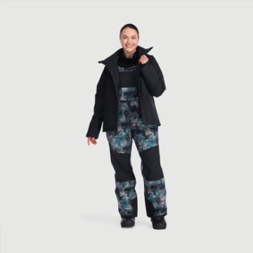 Ulkoilututkimus Naisten Snowcrew Ruokalaput Nimbus Akvarelli/musta