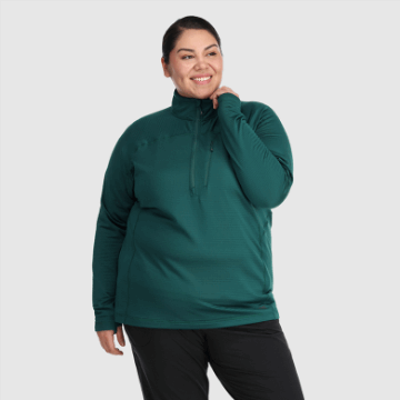 Ulkoilututkimus Naisten Vigor Half Zip-plus Treeline