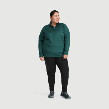 Ulkoilututkimus Naisten Vigor Half Zip-plus Treeline