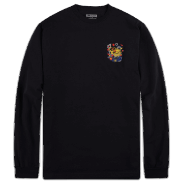 Ulkoilututkimustaiteilijasarjan Grafiikka L/s Tee Musta