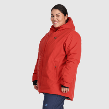 Ulkoilututkimus Naisten Snowcrew-takki-plus Karpalo