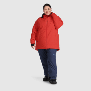 Ulkoilututkimus Naisten Snowcrew-takki-plus Karpalo