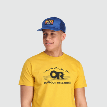 Ulkoilututkimuksen Puolestapuhuja Raidallinen Patch Cap Klassinen Sininen