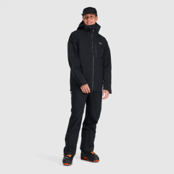 Ulkoilututkimus Miesten Puolipallot Ii Gore-tex® -takki Musta