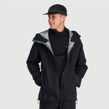 Ulkoilututkimus Miesten Puolipallot Ii Gore-tex® -takki Musta