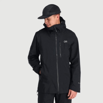 Ulkoilututkimus Miesten Puolipallot Ii Gore-tex® -takki Musta