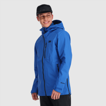 Ulkoilututkimus Miesten Puolipallot Ii Gore-tex® Takki Klassinen Sininen