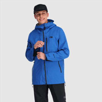 Ulkoilututkimus Miesten Puolipallot Ii Gore-tex® Takki Klassinen Sininen