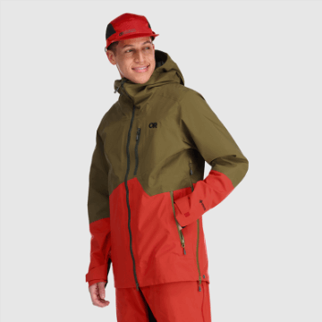 Ulkoilmatutkimus Miesten Puolipallot Ii Gore-tex® Takki Loden/karpalo