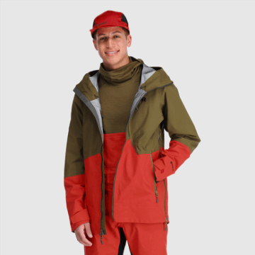 Ulkoilmatutkimus Miesten Puolipallot Ii Gore-tex® Takki Loden/karpalo