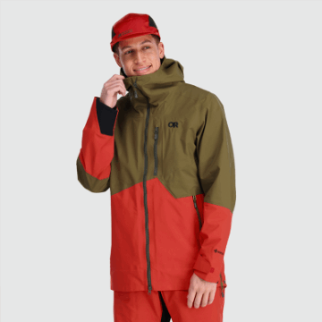 Ulkoilmatutkimus Miesten Puolipallot Ii Gore-tex® Takki Loden/karpalo
