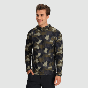 Ulkoilututkimus Miesten Kaikupainattu Huppari Loden Camo
