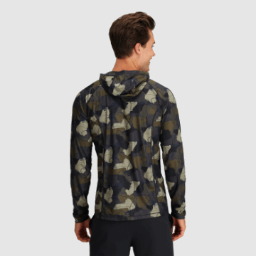 Ulkoilututkimus Miesten Kaikupainattu Huppari Loden Camo