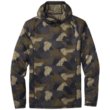 Ulkoilututkimus Miesten Kaikupainattu Huppari Loden Camo