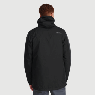 Ulkoilututkimus Miesten Foray 3-in-1 Parka Musta