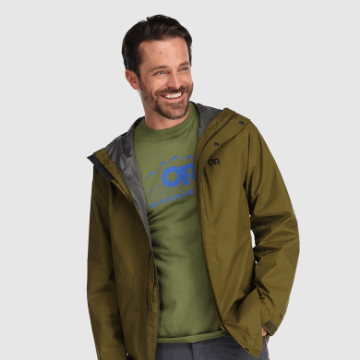 Ulkoilututkimus Miesten 3-in-1 Parka Loden