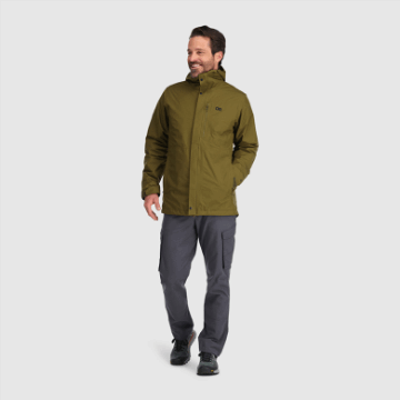 Ulkoilututkimus Miesten 3-in-1 Parka Loden