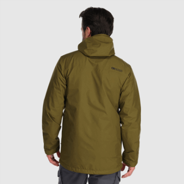 Ulkoilututkimus Miesten 3-in-1 Parka Loden