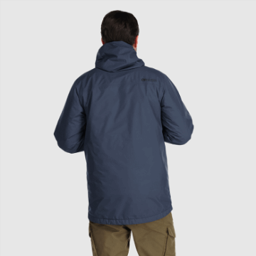 Ulkoilututkimus Miesten 3-in-1 Parka Laivastonsininen