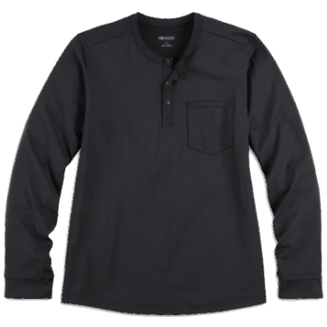Ulkoilututkimus Miesten Baritoni L/s Henley Musta