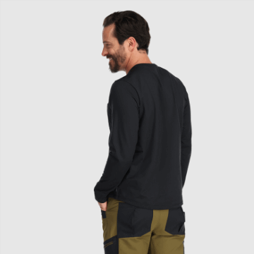 Ulkoilututkimus Miesten Baritoni L/s Henley Musta