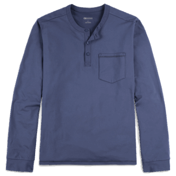 Ulkoilututkimus Miesten Baritoni L/s Henley Naval Blue