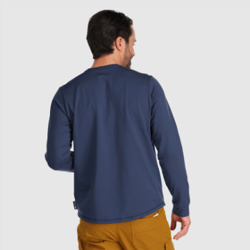 Ulkoilututkimus Miesten Baritoni L/s Henley Naval Blue