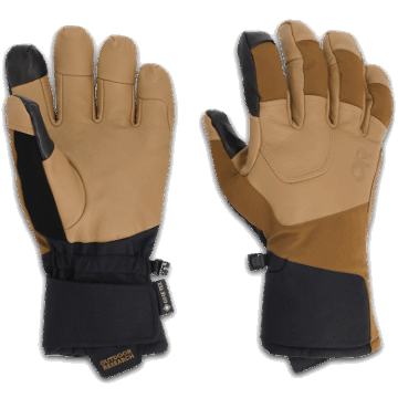 Ulkoilututkimus Alpinite Gore-tex Hansikas Musta